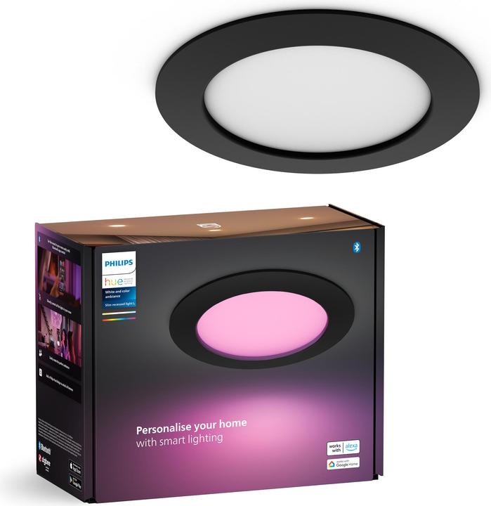 Productafbeelding Philips Hue White & Color Ambiance Slim Recessed (1200 lm)