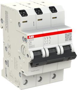 Actual product image ABB Automatic circuit breaker (6 A)