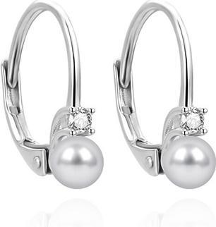 Produktbild Agato Charming silver earrings with freshwater pearl AGUC3513P-G