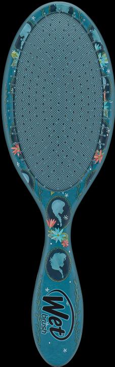 Actual product image Wet Brush WetBrush Original Detangler Hair Brush with Ultra Soft Intelliflex Bristles Disney Love Anna and Els