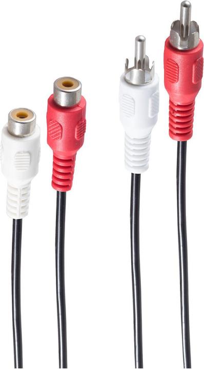 Actual product image Shiverpeaks BASIC-S audio cable, 2 x cinch plug (5 m)