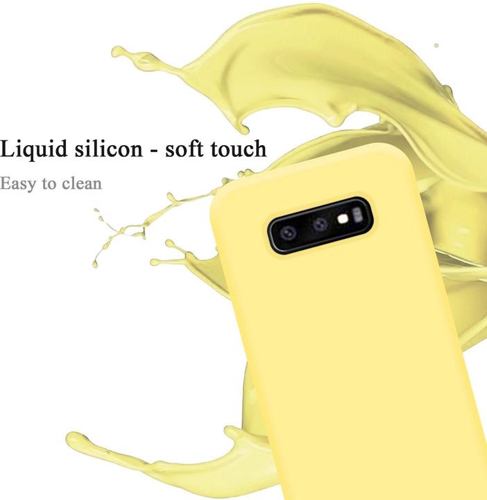 Immagine prodotto Cadorabo Copertura della cassa del silicone liquido TPU (Samsung Galaxy S10e)