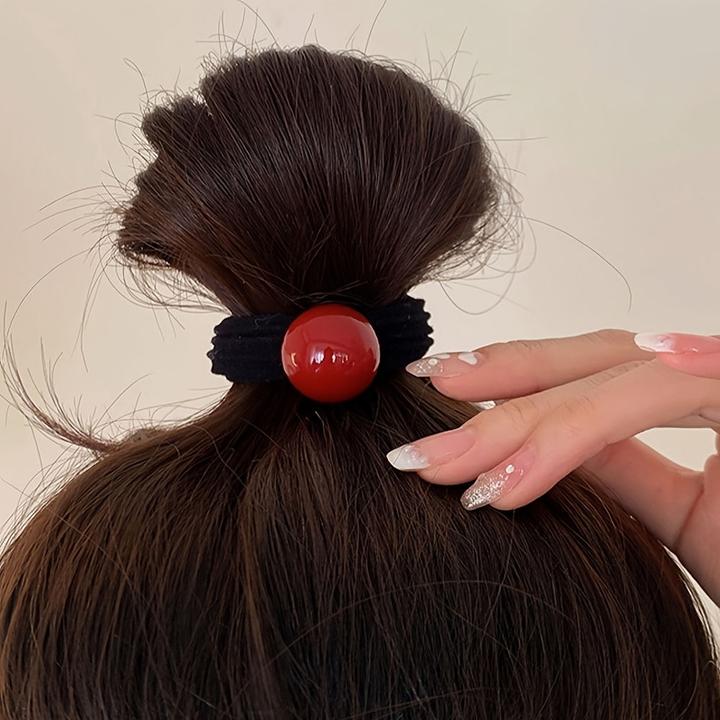 Actual product image Activity Board 2 Stück Haarbänder Weiches Elastisches Nicht-Schädigendes Pferdeschwanzhalter Gummibänder Teenie (2 pcs.)