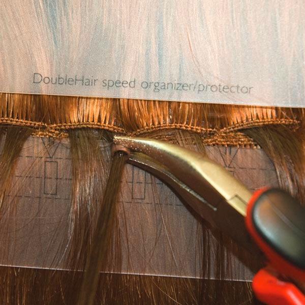 Image du produit Balmain DoubleHair Extensions Human Hair 40cm Length Number 10A Ash Blond 0.11kg (10A Extra Super Light Ash Blonde, 40 cm)