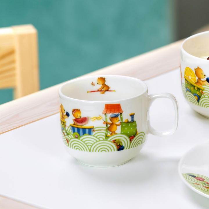 Actual product image Villeroy & Boch Children's Mug w.1 Handle Small Hungry as a Bear