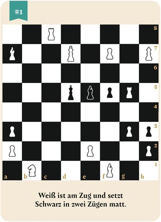 Immagine prodotto La grande scatola dei puzzle di scacchi - 50 scacchi in 2 mosse