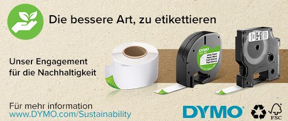 Produktbild Dymo S0720850 Standardband (1.90 cm, Weiss, Rot)