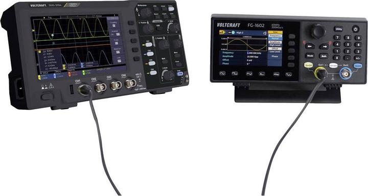 Produktbild Voltcraft FG-1602 Funktionsgenerator netzbetrieben 1 µHz - 60MHz 2-Kanal Arbiträr