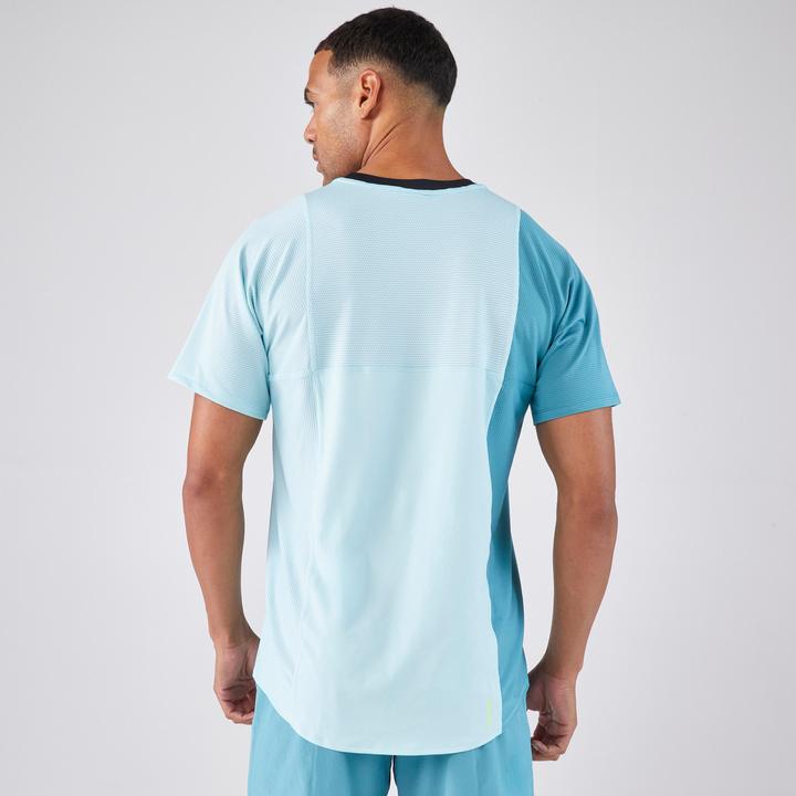 Produktbild Kuikma Herren Padel T-Shirt atmungsaktiv - Dry blau (S)