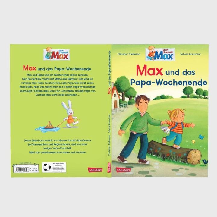 Produktbild Max-Bilderbücher: Max und das Papa-Wochenende (Deutsch, Christian Tielmann, Sabine Kraushaar, 2024)