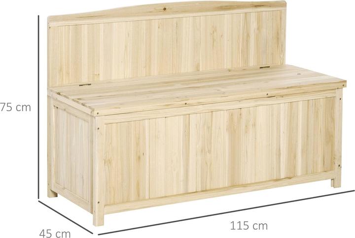 Actual product image Jamb Garden bench, chest bench