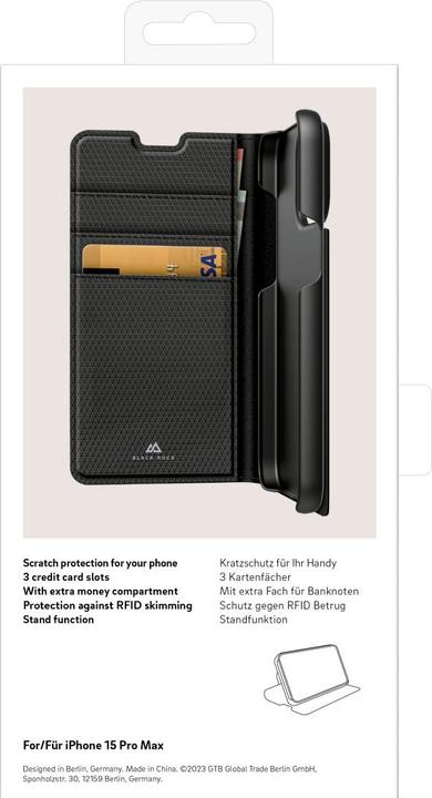 Image du produit Black Rock Le classique (Apple iPhone 15 Pro Max)