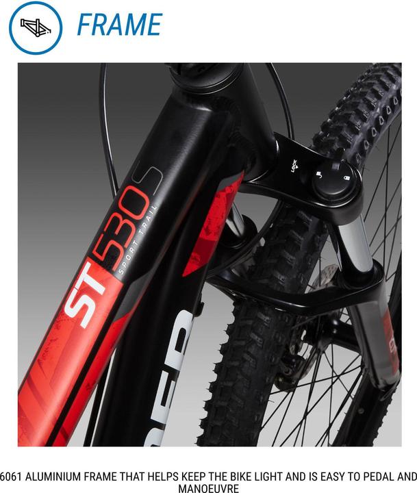 Produktbild Rockrider ST 530 (63.63 cm)
