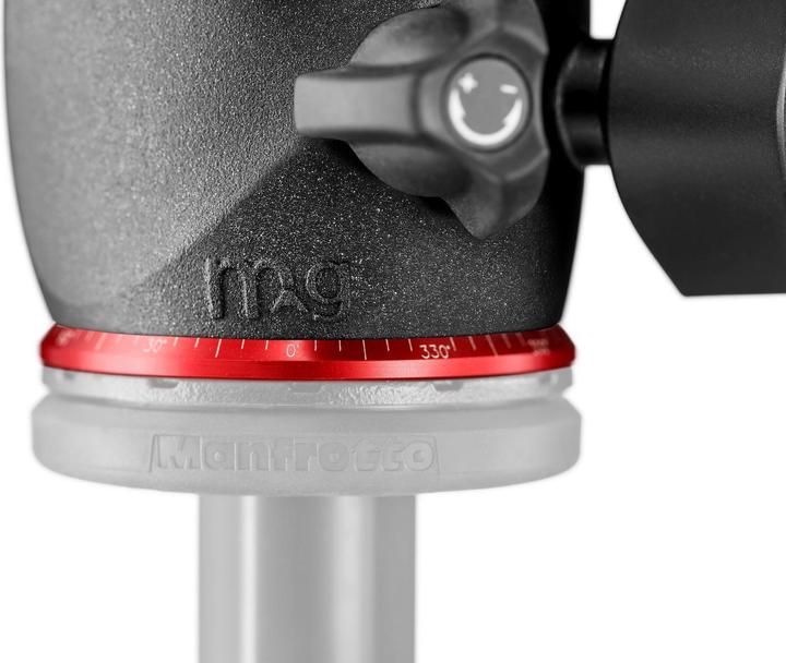 Actual product image Manfrotto XPRO ball head with Q6 Top Lock quick release bracket (Spherical head)