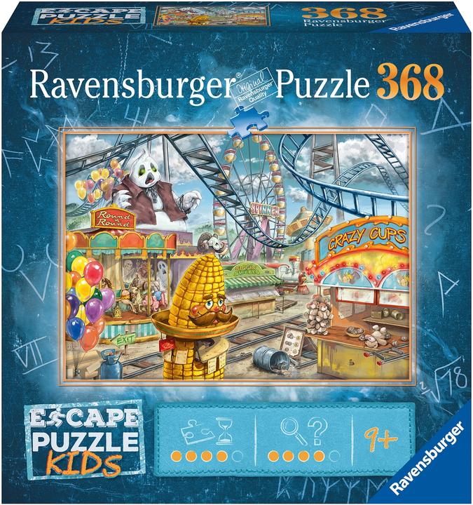 Image du produit Ravensburger Escape Room Enfants - Parc d'attractions (368 pièces)