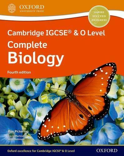 Image du produit Cambridge IGCSE® & O Level Complete Biology: Student Book Fourth Edition (Anglais, Ron Pickering, 2021)