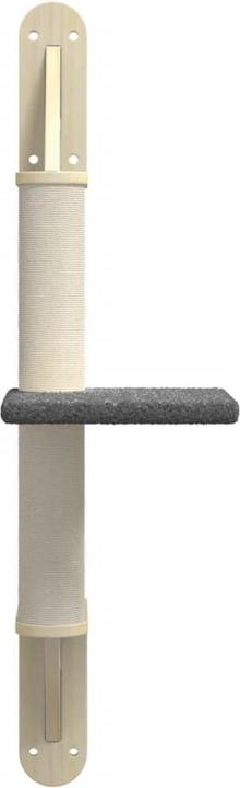 Immagine prodotto VidaXL Graffiatoio con tiragraffi a parete 85,5 cm (85.50 cm, Grigio scuro)