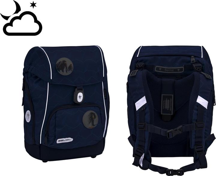 Actual product image Belmil COMFY Plus School Backpack Set Estate Blue (16 l)