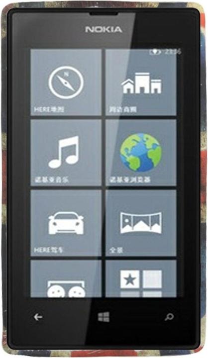 Produktbild König Design Handyhülle TPU Schutzhülle für Nokia Lumia 520 England (Nokia Lumia 520)