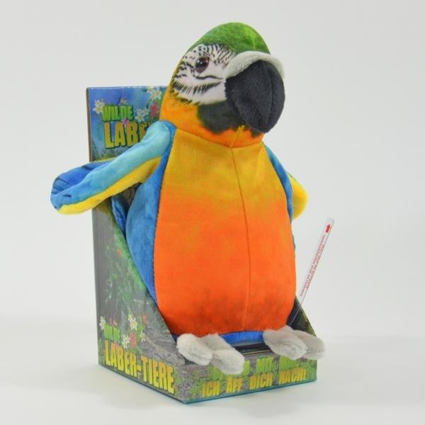 Image du produit Kögler Perroquet en peluche parlant avec micro "Sunny (21 cm)