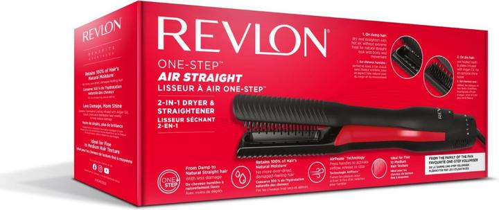 Image du produit Revlon Sèche-cheveux et fer à lisser - 2 en 1 (Brosses lissantes)