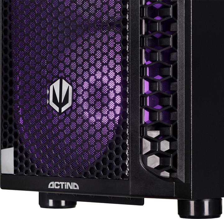 Produktbild Actina 5901443334057 PC Midi Tower AMD Ryzen??? 5 3600 DDR4-SDRAM SSD AMD Radeon RX 6600 Black (AMD Ryzen 5 3600, 16 GB, 1000 GB, Radeon RX 6600)