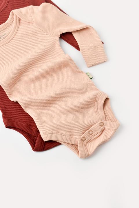 Actual product image BabyCosy 2 Pcs Long Sleeved Body (56)