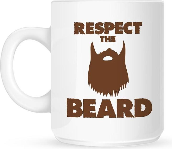 Produktbild Grindstore Henkelbecher Respect The Beard