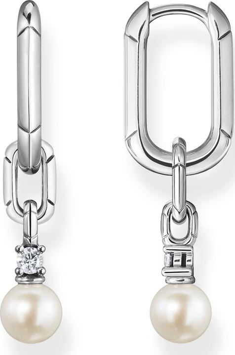 Produktbild Thomas Sabo Creolen Glieder und Perlen Silber (925er Silber)
