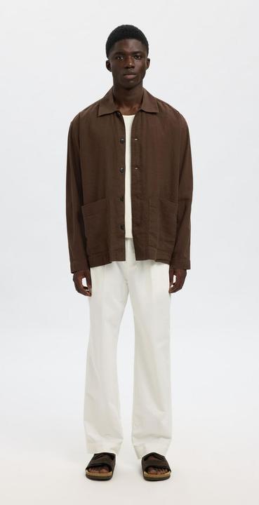Produktbild Selected Homme Leinenmix Overshirt (M)