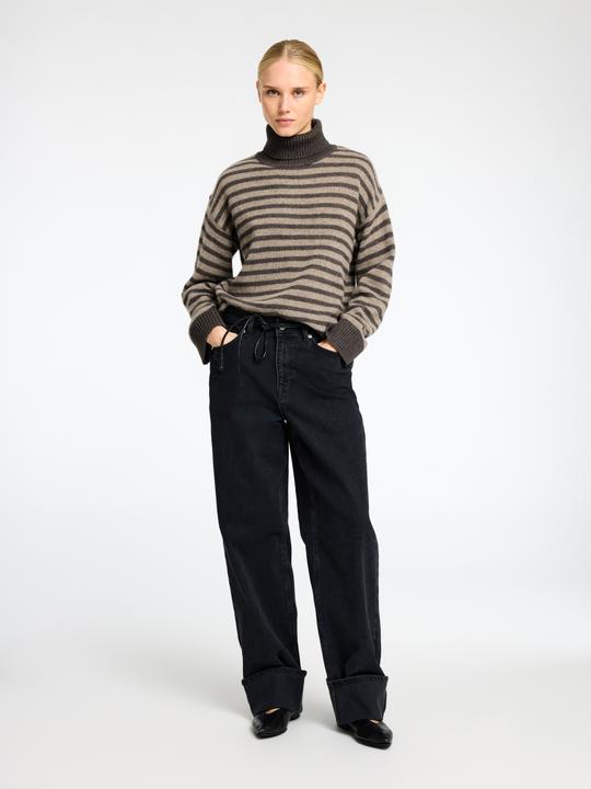 Image du produit Selected Femme Pull à col roulé en tricot (XL)