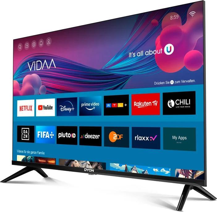 Actual product image Dyon SMART 43 VX LED TV 108cm 43 inch EEK E (A - G) DVB-S2, DVB-C, DVB-T2, CI+, Full HD, Smart TV (43", LED, Full HD)