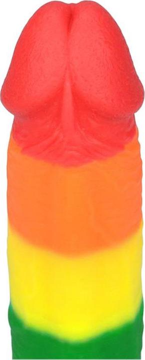 Actual product image Lovetoy Dildo Prider Liquid Silicone 9"