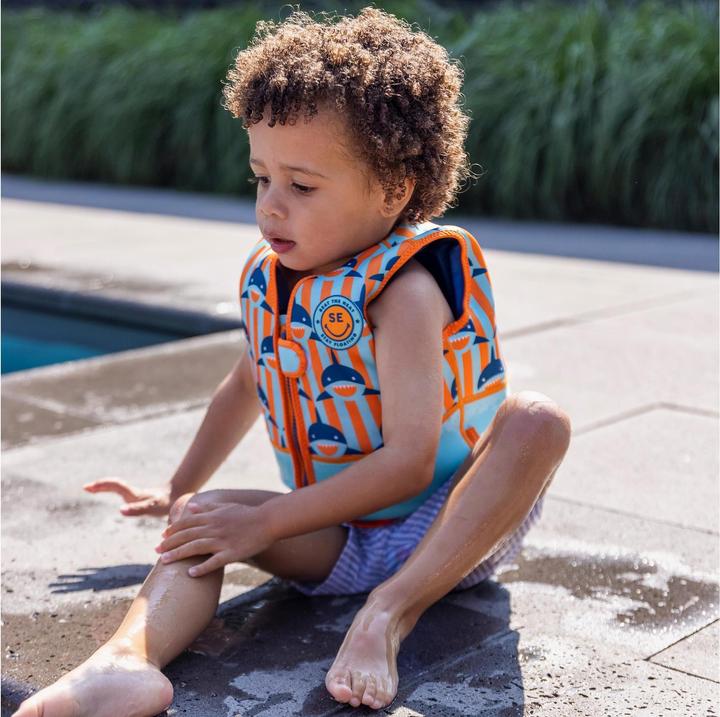 Actual product image Swim Essentials Lifejacket 4-6 years Shark (One size, 18-30 kg)