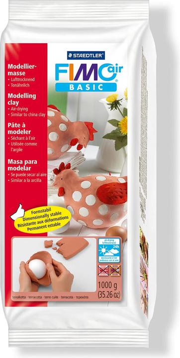 Actual product image Fimo air basic modelling clay