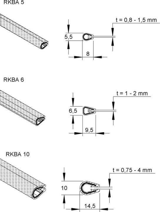 Produktbild Niedax Kantenschutzband (1000 cm)