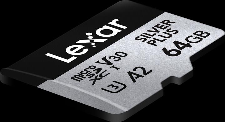 Produktbild Lexar Professional Silver Plus (64 GB, microSDXC, U3, UHS-I)