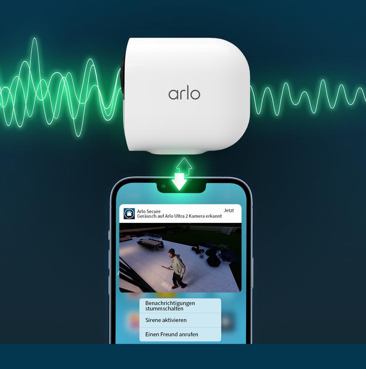 Produktbild Arlo Ultra 2 Spotlight Kamera (3840 x 2160 Pixels)