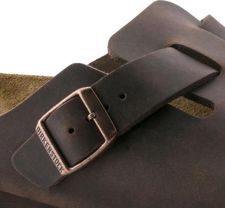 Actual product image Birkenstock Boston Nubuck Leather Oiled Narrow (42)