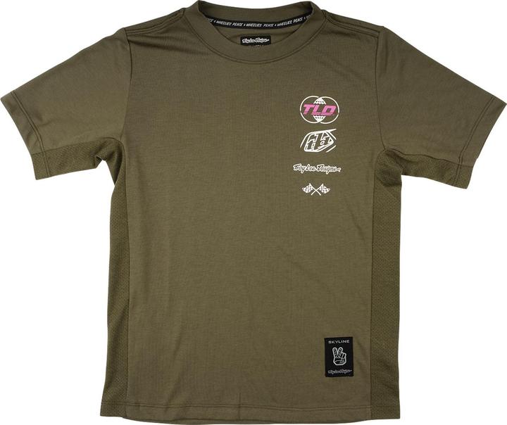 Image du produit Troy Lee Designs Skyline Ride SS Tee, Worldwide, caper, youth M (M)