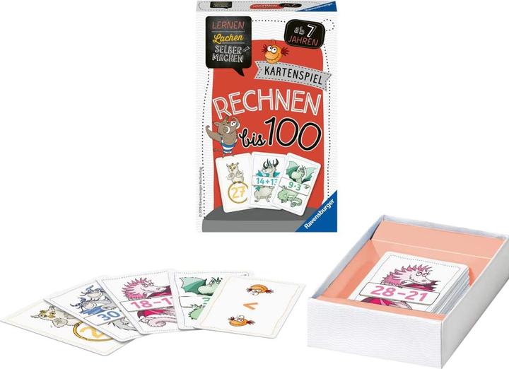 Image du produit Ravensburger Jeu de cartes, Calculer jusqu'à 100 (Allemand)