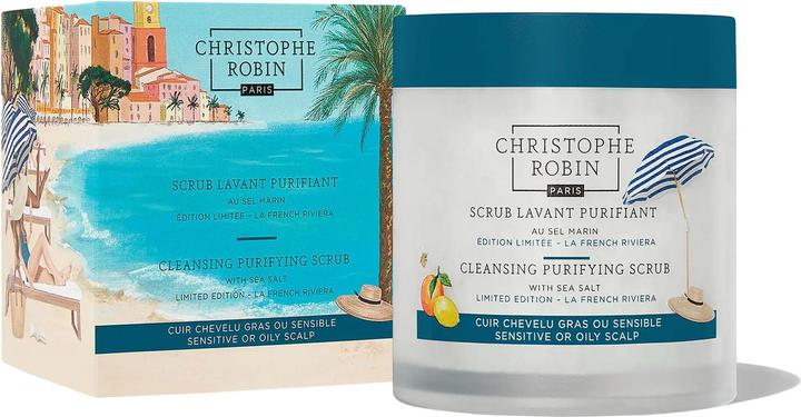Actual product image Christophe Robin Scrub Lavant Purifiant au Sel Marin Édition Limitée - La French Riviera (250 ml)
