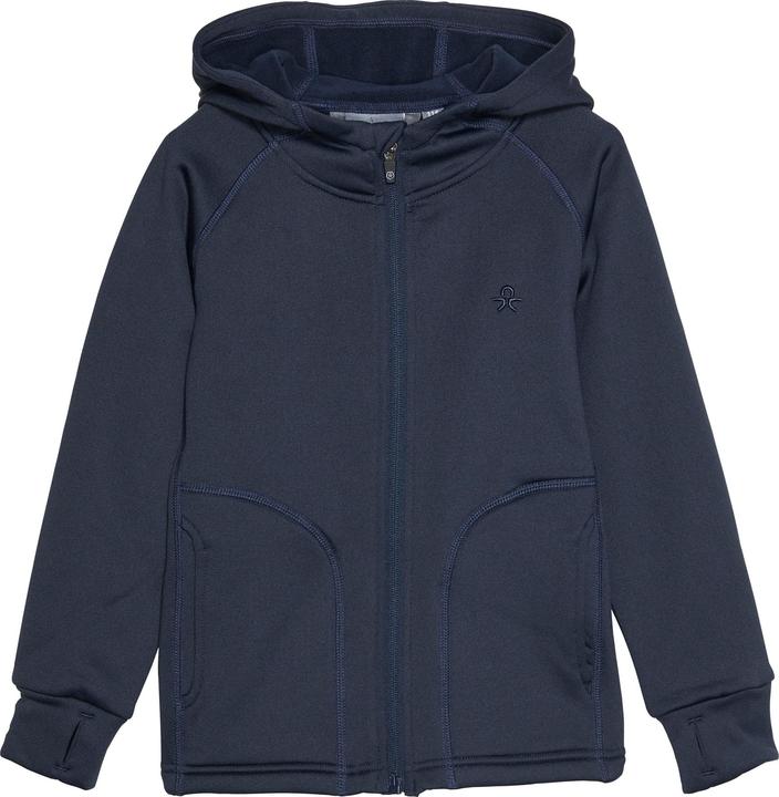 Color Kids COFleece Jacket W. Hood - 741196