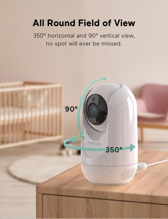Produktbild Momcozy Video Babyphone (Babyphone mit Kamera, 300 m)