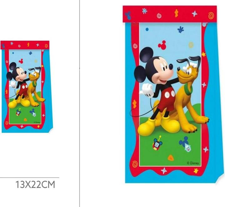 Image du produit Procos Pochettes pour polycopiés FSC Mickey Mouse - 4 pcs (Pochette cadeau, 4 x)