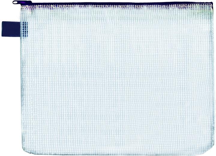 Image du produit Foldersys Sachet à fermeture éclair B5 transparent/noir 0,15 mm (Rembourrage supplémentaire)