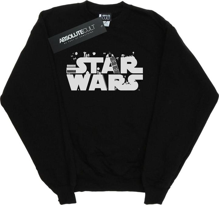Immagine prodotto Star Wars Minimalist Logo Felpa Uomo (S)