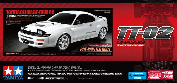 Produktbild Tamiya 1/10 RC Toyota Supra (JZA80) Met.Blue Painted Body (BT-01) (Kit)