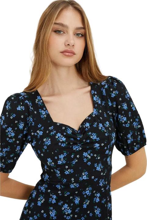Image du produit Dorothy Perkins Womens/Ladies Ditsy Print Sweetheart Midi Dress (36 D)