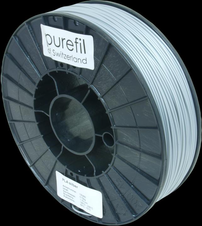 Produktbild Purefil Filament (PLA, 1.75 mm, 750 g, Silber)